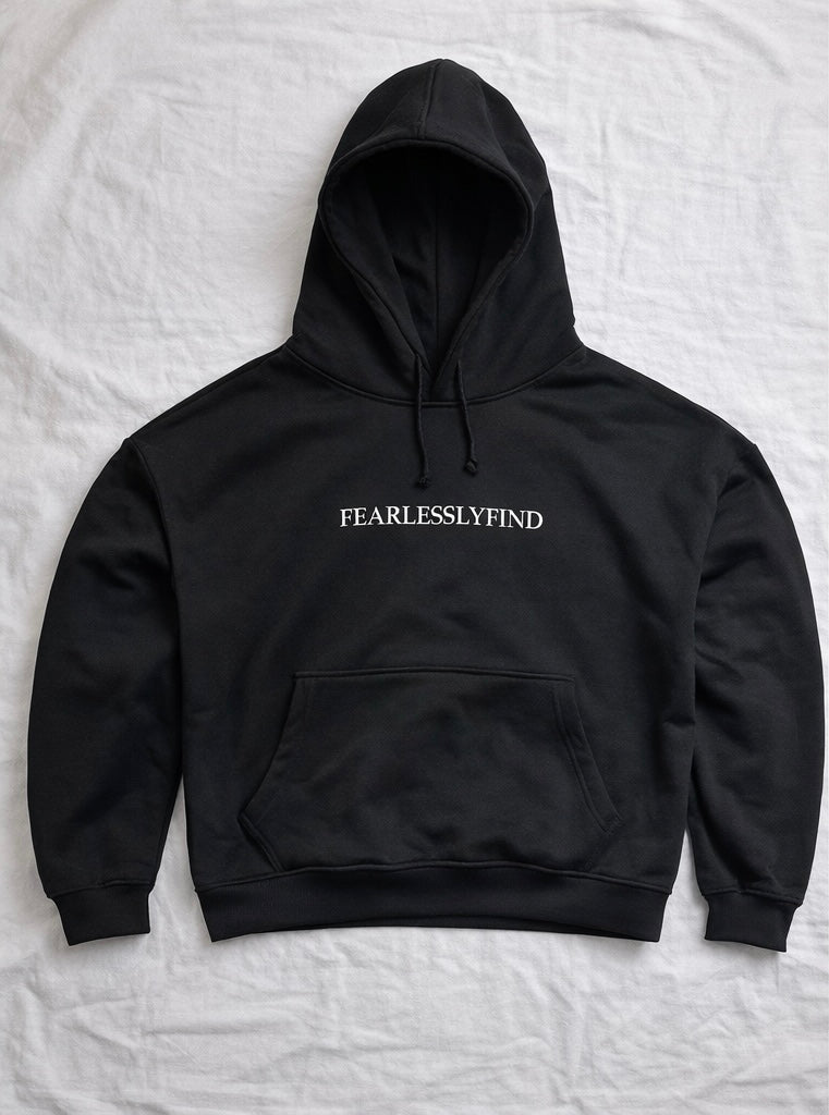 black printed croped oversized  hoddie
